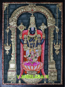 Balaji with Lakshmi